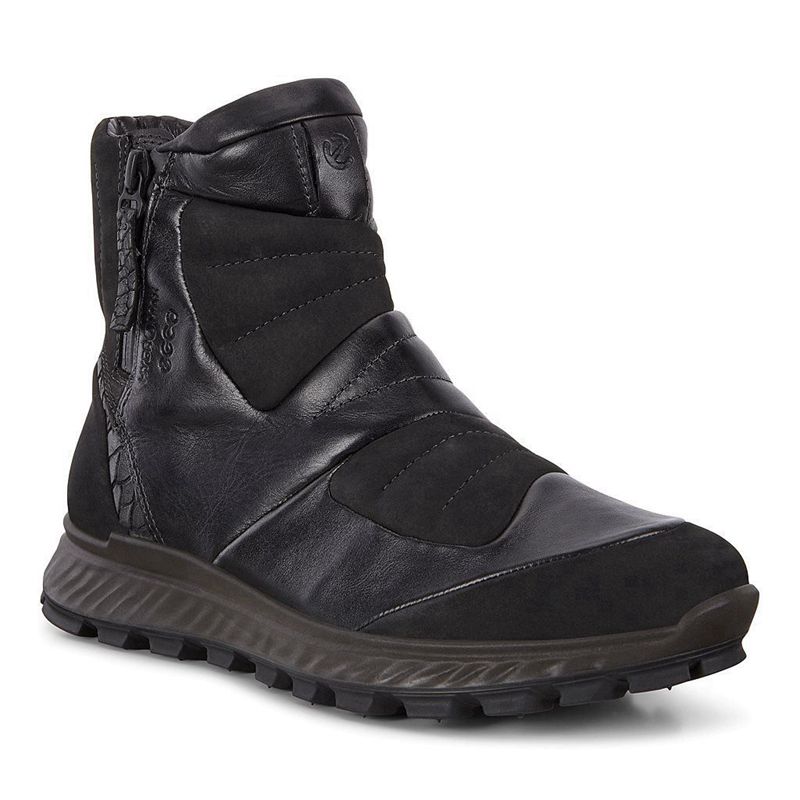 Botas Ecco Exostrike Para Mujer,Negras,082365-NOD